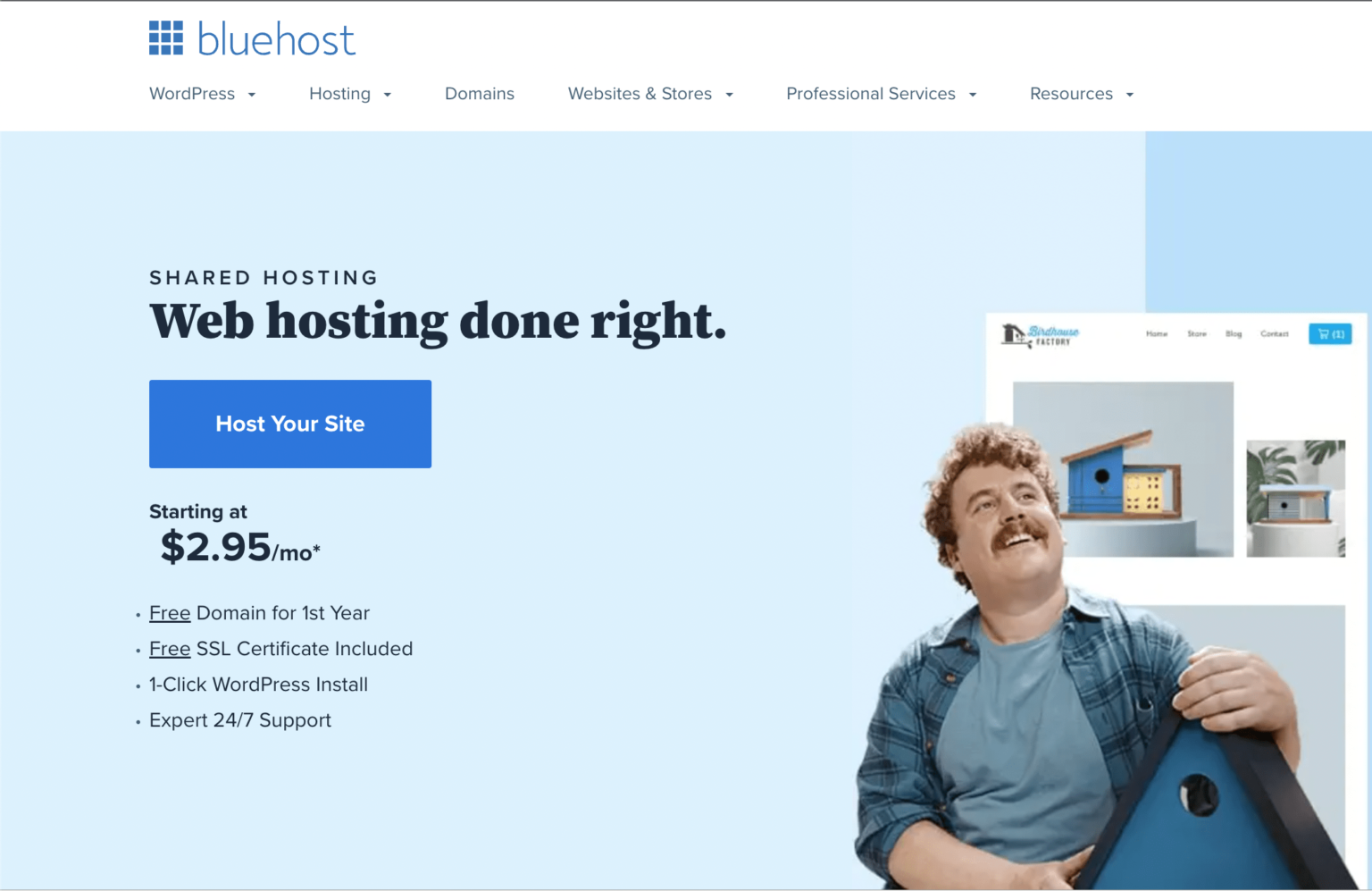 Infoceptor's review of Bluehost web hosting services.