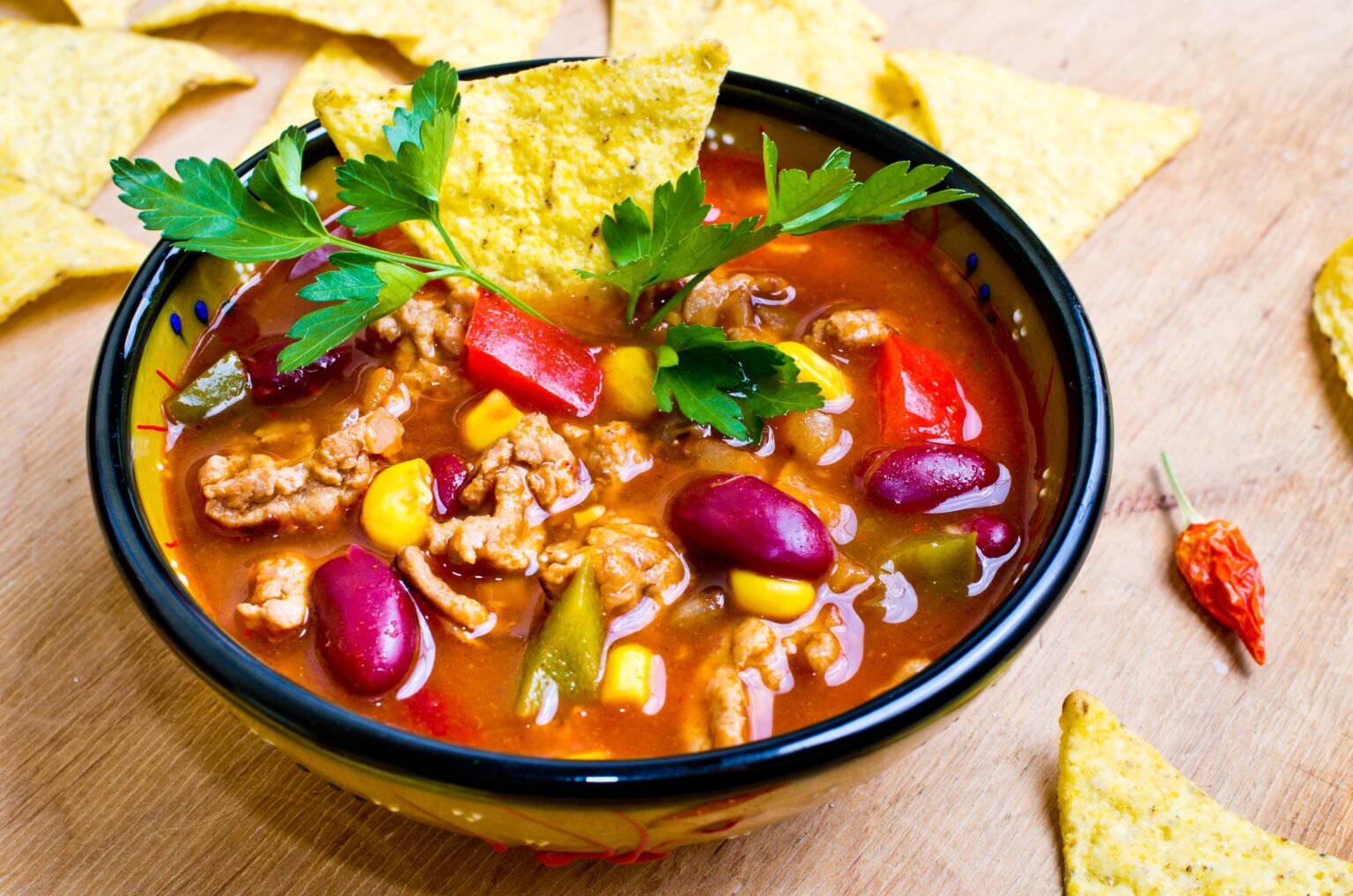 Learn how to make a taco soup at home. This is an easy recipe that everyone will love and it also comes together quickly.