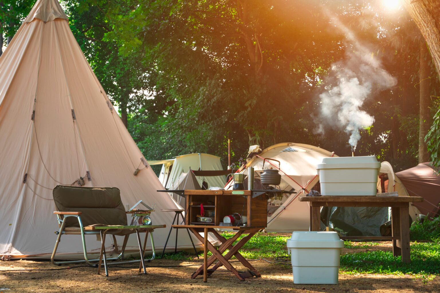 The only camping checklist you'll ever need. A handy list of items to pack for a camping trip, whether it's with your family or friends.