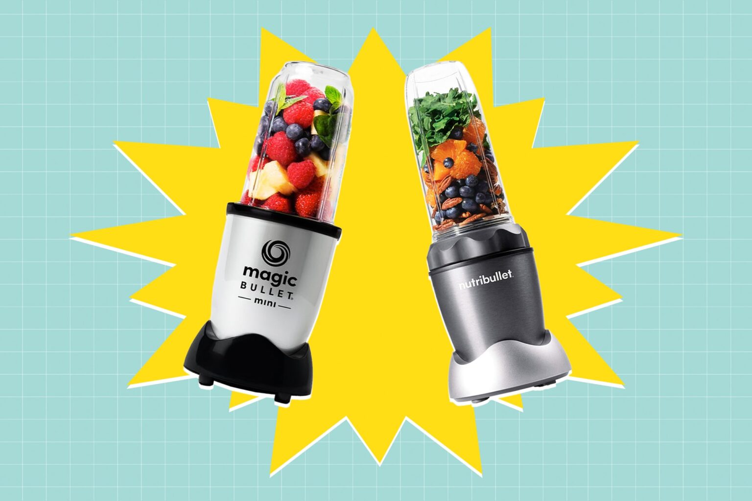 You can make smoothies, dips, sauces and soups with a Magic Bullet or NutriBullet. Find out which blender is your best choice in this complete review.