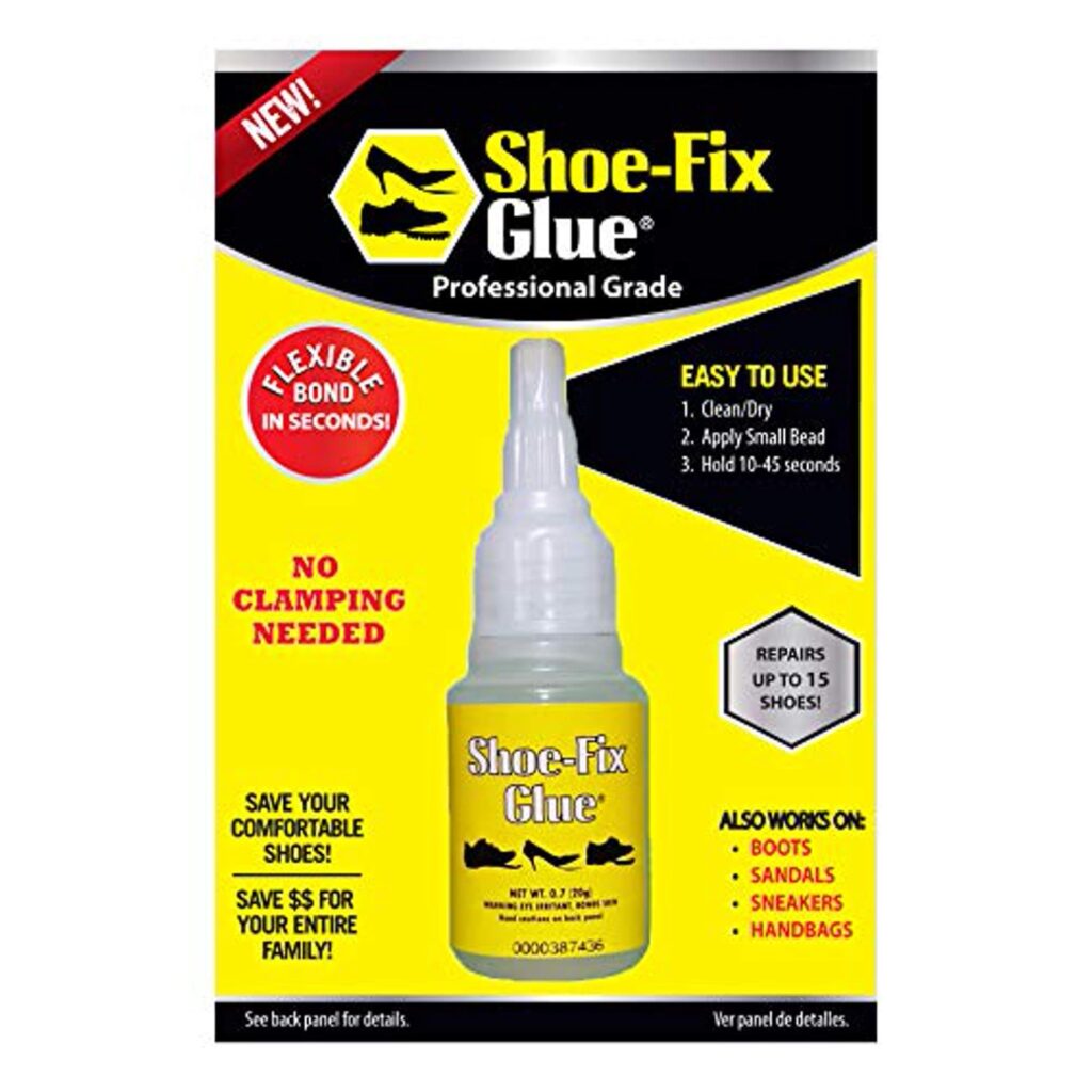 The best shoe glue for soles, heels and rubber repair in 2022.