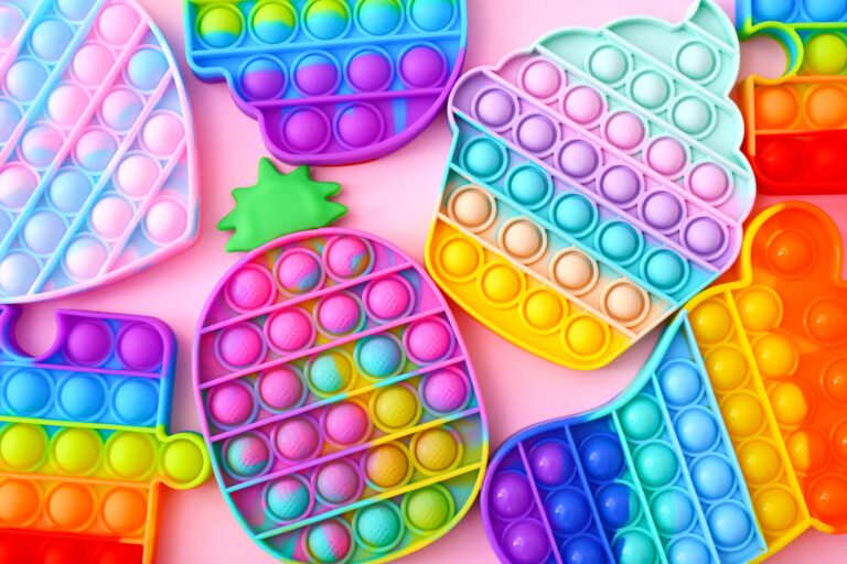 Learn about pop-it fidget toys and how they help with anxiety and stress.